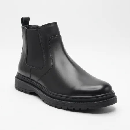 بوت رجالي كاجوال جلد طبيعي