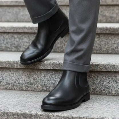 بوت رجالي كاجوال جلد طبيعي